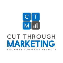 Cut Through Marketing Logo